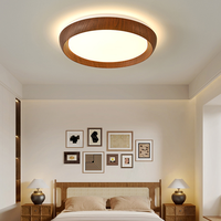 Lampe de plafond de style Wabi-sabi rétro antique pour chambre à coucher avec source de lumière LED