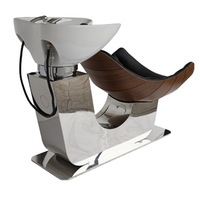 Chaise de lavage de cheveux de salon de coiffure, style italien