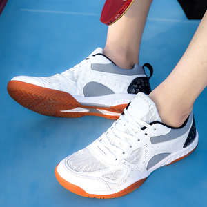 Zapatillas de <span class=keywords><strong>Tenis</strong></span> de Mesa Profesionales con Cordones, Suaves y que No Dejan Marcas |   Calzado Deportivo Interior Transpirable y Antideslizante para Venta al por Mayor y Uso en Gimnasios - Product Image 4