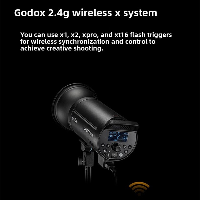 Shenniu DP600III-V Four-Generation 600W Studio Flash Photography Light for Indoor Large Studios and Home Portraits