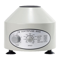 Centrífuga de Laboratorio J&R de Baja Velocidad, 10 ml * 6 Tubos, Centrífuga Eléctrica de Escritorio con Temporizador y Control de Velocidad