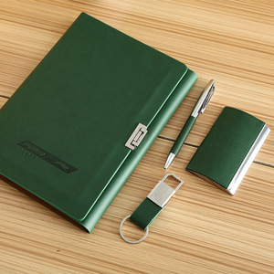 Set de Regalo Promocional de Acción de Gracias 2026, Educación en Seguros, Impresión por Transferencia Térmica, Cuaderno de 4 Colores, Bolígrafo, Tarjetero, Llavero - Product Image 4