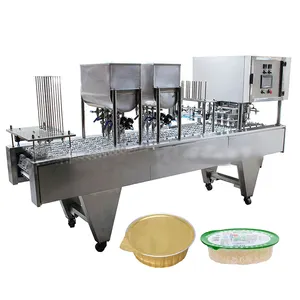 Automatic plastic water cup filling sealing machine sauce packaging machine