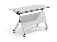 Table de bureau modulaire pliable en bois Ekintop Table de formation et table de conférence pour salles de réunion Formation scolaire