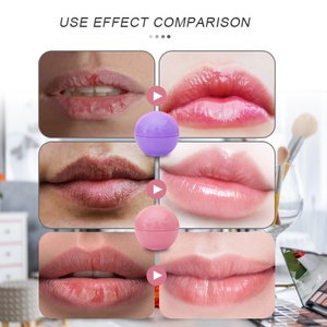 Envase de bola de bálsamo labial redondo hidratante vegano orgánico al por mayor OEM/OEM - Product Image 4