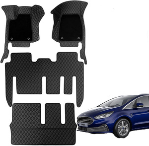 <span class=keywords><strong>Accessoires</strong></span> Auto tapis de sol de voiture robuste et durable couverture complète imperméable tapis antidérapant pour Toyota Noah - Product Image 2