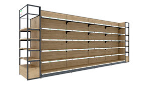 Étagères Gondoles Directes d'Usine, Présentoirs Double Face pour Supermarchés et Magasins d'Articles de Quotidien - Product Image 2