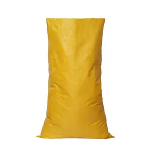 Toptancı polipropilen dokuma plastik torba 50kg sacs de riz