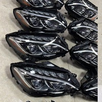 Applicable à pour Mercedes-Benz C W205 C300 C63 C43 Original LED US Gauge Poissons Oeil Lentille Haute Matrice Phares 12V 6000K