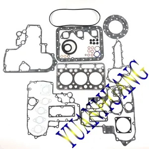 D1302 engine gasket kit D1302 overhaul full gasket set cylinder head gasket cover crankshaft seal For KUBOTA D1302 engine