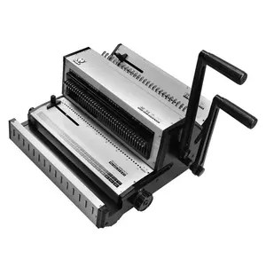 Multi função Book Binding Machine 40-hole(3:1) 27-hole(2:1) Comb Binder para Booklet Punching Binding Machine