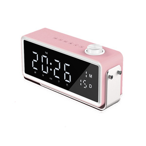 Ya Yun Shi K5 Alarm Clock <b>Speaker</b> <b>Wireless</b> Dual <b>Speakers</b> 4.1 Smart <b>Speaker</b> With Clock For Bedside Use - Product Image 2