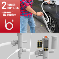 Pompe à carburant portable haute précision avec buse automatique, pompe centrifuge de transfert d'huile et de carburant, distributeur de carburant USB à batterie