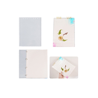 Timesrui cristal goutte colle A4 bloc-notes écrit moule A4 cahier couverture bricolage livre couverture Silicone moule