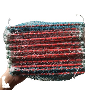 Nouvelle filet de pêche pliable en PE haute résistance avec maille simple de 5 mm, longueur de 10 m, pour filets de chalut, crabes, poissons, poissons-chats, loches, utilisation en bassin long - Product Image 4