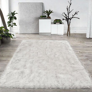 <b>Fluffy</b> Soft Solid Color Plush Non-Toxic Environmentally Friendly Polyester Non-Slip Modern <b>Bedroom</b> Bedside Area <b>Rugs</b> Home Use - Product Image 2