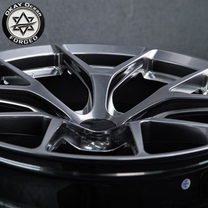 Jantes forgées légères Okay avec rayons perforés 18 19 20 21 22 pouces 5x112/5x114.3/5x120 pour BMW M3/M4 Porsche <span class=keywords><strong>GT3</strong></span> Audi - Product Image 2