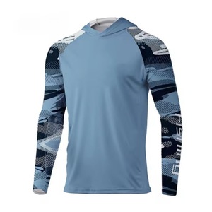 Camiseta de Pesca Unisex para Adultos, Personalizada con Transferencia de Calor, 100% Poliéster, de Alta Calidad, Fabricada por Source Factory OEM/ODM, con Capucha 3D Personalizada - Product Image 6