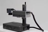 Mini machine de gravure laser UV à refroidissement par air CNC, nouvelle génération, compatible BMP/AI/DWG/LAS, marquage supérieur, DST-RayWell, haute vitesse, pour caoutchouc silicone