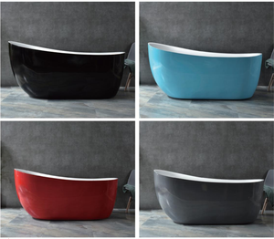 Bañera mezcladora elegante y moderna <span class=keywords><strong>de</strong></span> lujo para spa, gran oferta, bañera acrílica independiente diseñada para baño <span class=keywords><strong>de</strong></span> <span class=keywords><strong>gama</strong></span> alta - Product Image 3