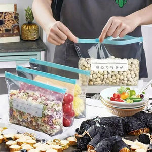 Bolsas de Congelación Desechables de LDPE con Doble Cierre, Precio de Fábrica, Personalizables, para Almacenamiento de Alimentos, Sushi y Comida para Mascotas - Product Image 3