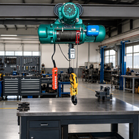 Palans électriques robustes de 3, 5 et 10 tonnes, palan à câble de 2 tonnes avec chariot électrique pour système de monorail aérien à poutres en I