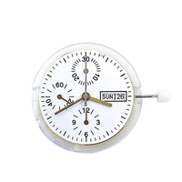Mouvement de la montre, chaîne automatique, acier, argent 7750, pour la réparation des montres
