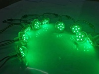 Vente en gros de lumières à LED RGB 6 LED 35 mm pour manèges de fête foraine, grande roue, décoration de parc d'attractions, 12 V