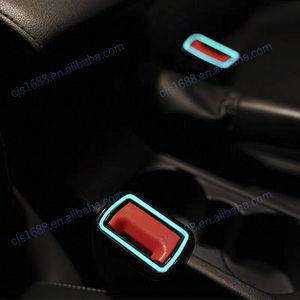 Para <span class=keywords><strong>BMW</strong></span> 3 Series G20 G21, la lámpara de hebilla de luz luminosa ambiental LED más Popular, accesorio de luz de coche, hebilla de cinturón de seguridad, luz ambiental - Product Image 3