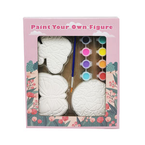 Elsas set <span class=keywords><strong>di</strong></span> arti e mestieri per bambini figurine <span class=keywords><strong>di</strong></span> pittura fai da te kit artigianali giocattoli educativi pittura gesso - Product Image 2