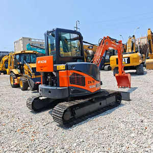 Excavadora de Orugas Diésel HITACHI ZX70 7T Usada en Excelentes Condiciones de Funcionamiento, Precio Bajo, Alta Calidad, Original - Product Image 2