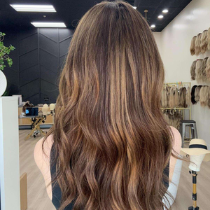 <span class=keywords><strong>Perruque</strong></span> Lace Front HD pour <span class=keywords><strong>Femme</strong></span>, Cheveux Européens Vierges Bruts, Cuticules Entièrement Alignées, Blonde Balayage avec Racines Foncées, Style <span class=keywords><strong>Juif</strong></span> - Product Image 4