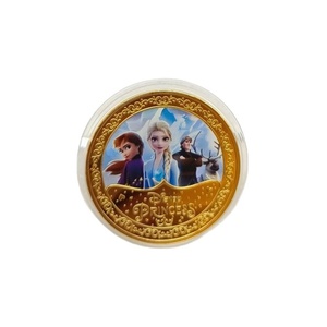 Moneda Conmemorativa Coleccionable de Anime y Dibujos Animados de Frozen, Regalo para Niños y Niñas - Bodas y Cumpleaños - Product Image 5