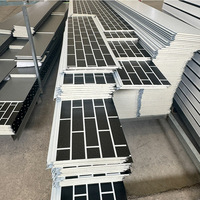 Panneaux de façade en mousse PU, panneaux isolants en polystyrène, panneaux en mousse pour murs extérieurs d'entrepôts, panneaux sandwich en EPS
