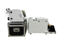 Printer DTF Dual Head Andemes 13 inci dengan Head Xp600 dan Oven Penggoyang Bubuk