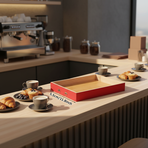 Plateau Gastronorm robuste avec sangle, idéal pour les soirées cinéma, plateau de service durable pour les aliments et les boissons - Product Image 2