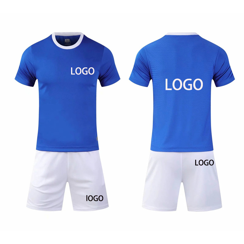 Набор из быстросохнущего трикотажа 100 полиэстера на заказ, мужская тренировочная летняя Футбольная Одежда для взрослых, Футбольная майка