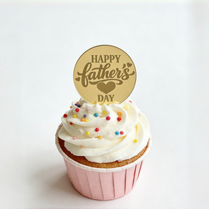 Adorno de acrílico para tartas, para decorador de pasteles, Feliz Día del Padre, Amor Mamá, Soporte para tartas y decoración de cupcakes - Product Image 6
