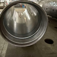 Cylindre à double action en acier, surface chromée dure personnalisable pour toute taille et type d'équipement hydraulique industriel