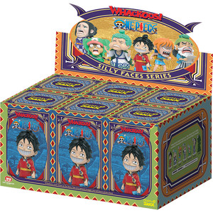 100% Originale One Piece Whackoos Silly Faces Series Blind Box Anime PVC Action Figure Modellino da Collezione Giocattolo Regalo a Sorpresa - Product Image 1
