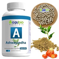 Extracto Herbal OEM de Raíz de Ashwagandha con 2.5% de Withanólidos en Cápsulas