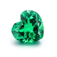 Precious Loose Gemstones, Emerald Heart Cut