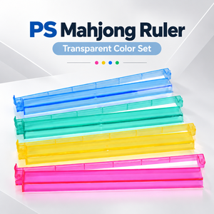 Separadores de Mahjong de Poliestireno PS Coloridos, Transparentes, Accesorios para Mahjong Americano, Regla para Clasificar Fichas, Resistentes al Agua - Product Image 1