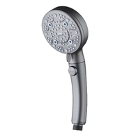 Pommeau de douche en pierre minérale à haute pression à 9 fonctions, pommeau de douche à main de massage pour salle de bain à économie d'eau avec filtre