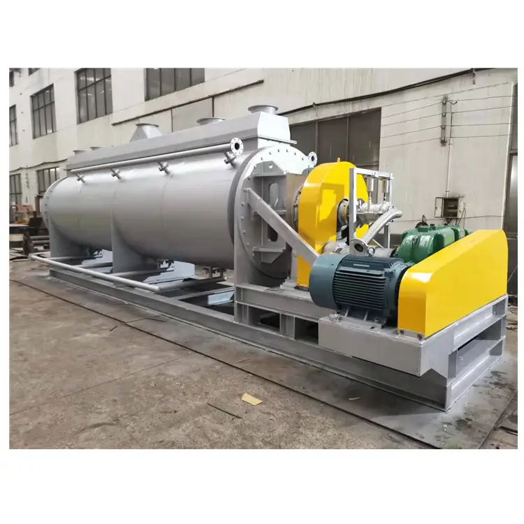 Baokang Customized Rotary Oil Sludge Electroplating Horizontal steam waste sewage sludge dryer