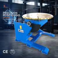 Table de soudage rotative de 300 kg facile à utiliser, positionneur de soudage rotatif compact pour soudage de joint circulaire