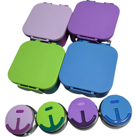 Fournitures scolaires et de papeterie, boîte à lunch pour enfants avec thermos, boîte à lunch bento à 4 compartiments, boîte à lunch personnalisée avec logo