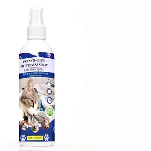 Spray d'entraînement pour animaux de compagnie Spray dissuasif sans rayures pour chiens chats Entraînement au comportement des animaux de compagnie Spray dissuasif pour chats