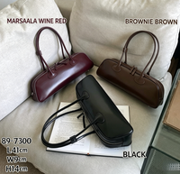 Nouveau sac à main pour femme en cuir véritable de style coréen vintage, design luxueux, polyvalent, décontracté, grande capacité, sac à bandoulière