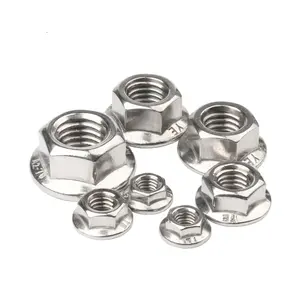 10.9 lớp M5 M6 M8 M10 DIN 6923 mặt bích NUT